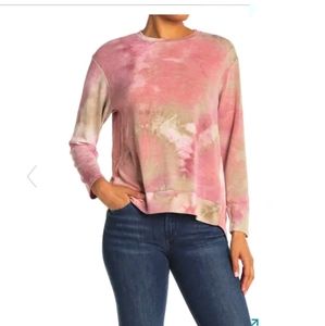 WHITE WILLOW tie- dye  size medium pullover.